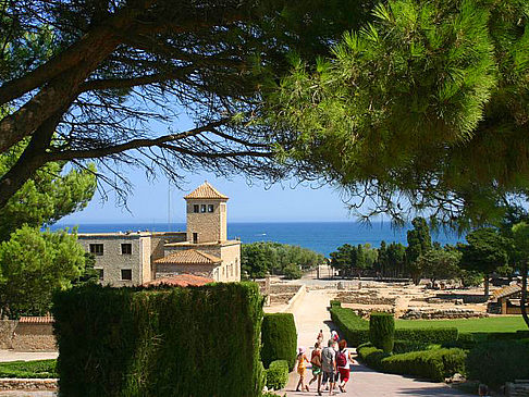  Bildansicht Attraktion  Garten bei den Ruinen von Empúries